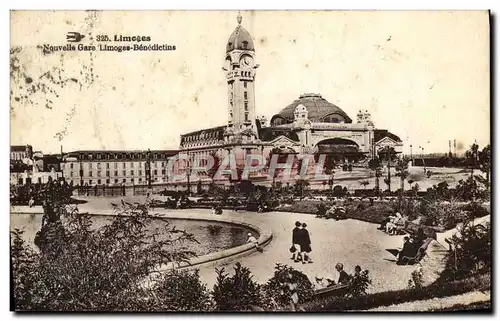 Cartes postales Limoges Nouvelles Gare Limoges Benedictins
