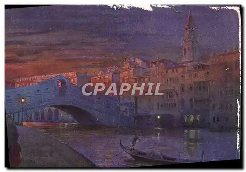 Cartes postales Venezia Ponte du Rialto