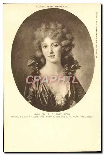 Cartes postales Amsterdam Princesse Sophie von Preussen