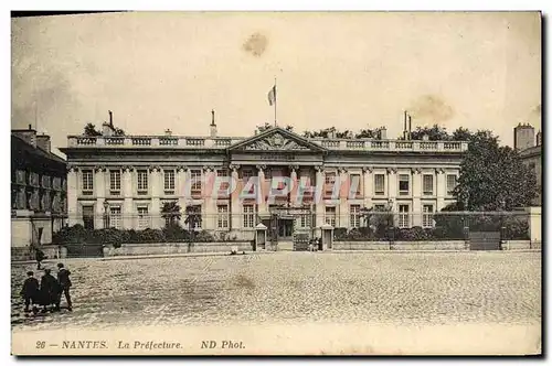 Cartes postales Nantes La Prefecture