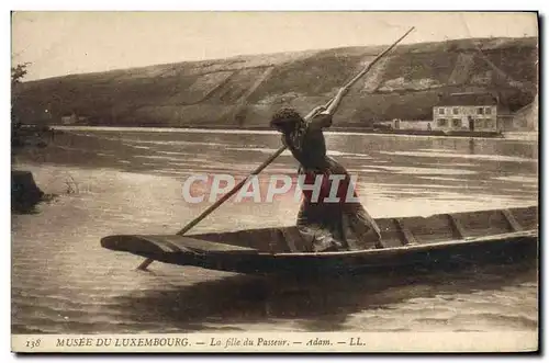 Cartes postales Musee Du Luxembourg La Fille Du Passeur Adam