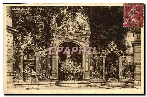 Cartes postales Nancy Fontaine De Neptune