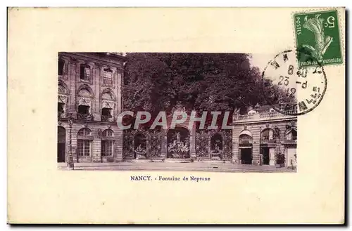 Cartes postales Nancy Fontaine De Neptune