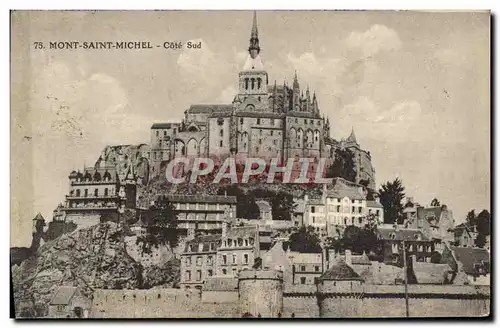 Cartes postales Mont Saint Michel Cote Sud