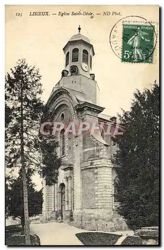 Ansichtskarte AK Lisieux Eglise Saint Desir