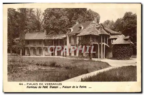 Ansichtskarte AK Palais De Versailles Hameau Du Petit Trianon Maison De La Reine