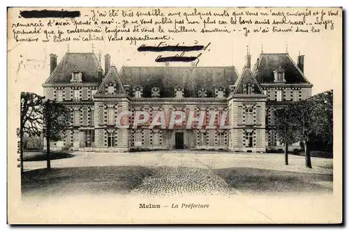 Cartes postales Melun La Prefecture