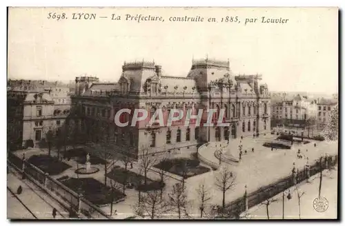 Ansichtskarte AK Lyon La Prefecture Construite En 1885 Par Louvier
