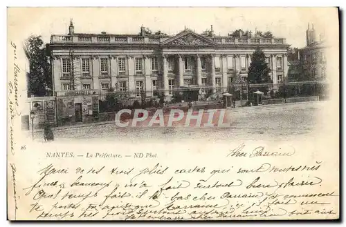 Cartes postales Nantes La Prefecture