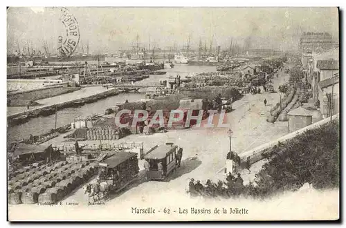 Cartes postales Marseille Les Bassins De La Joliette