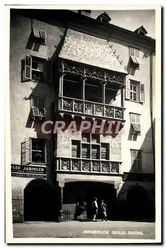 Moderne Karte Innsbruck Gold Dachl