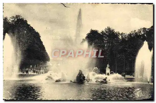 Ansichtskarte AK Versailles Et Ses Merveilles Le Bassin d&#39Apollon Et Les Grandes Eaux