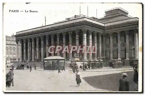 Cartes postales Paris La Bourse