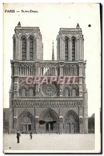 Cartes postales Paris Notre Dame