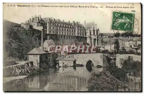 Cartes postales Thouars Le Chateau Sous Louis XIII par Marie de la Tour