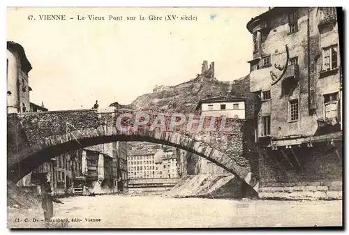 Ansichtskarte AK Paris Le Vieux Pont sur La Gere