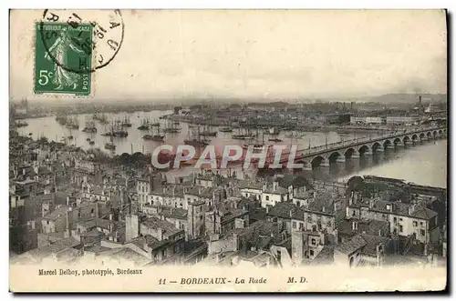 Cartes postales Bordeaux La Rade