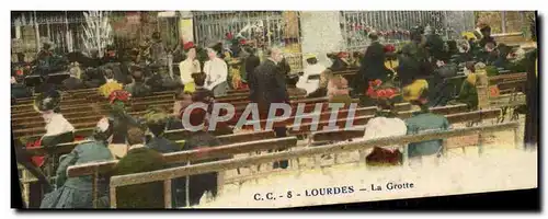 Cartes postales Lourdes La Grotte