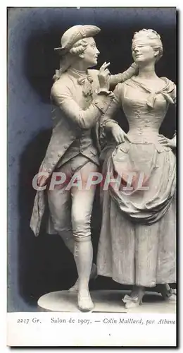 Cartes postales Salon De 1907 Colin Maillard Par Athanase Fosse