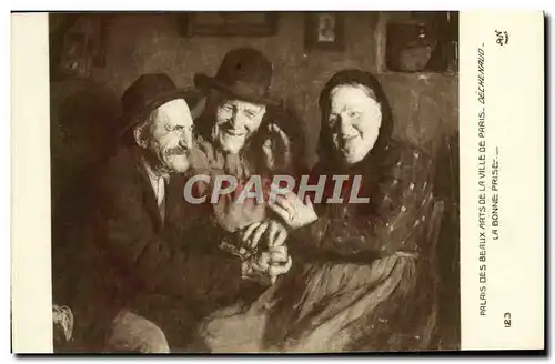 Cartes postales Plaais Des Beaux Arts De La Ville De Paris Dechenaud La Bonne Prise