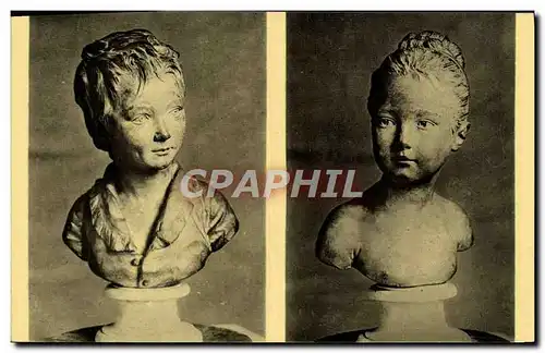 Cartes postales Houdon Buste D&#39Alexandre Brongniart Louise Enfant Paris Musee Du Louvre