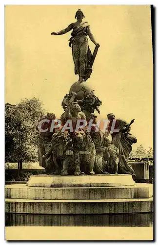 Ansichtskarte AK Dalou Le Triomphe De La Republique Paris Place De La Nation