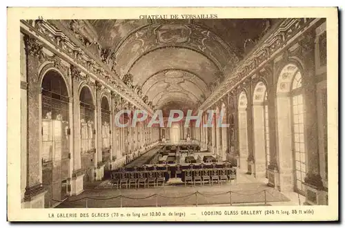 Cartes postales Chateau De Versailles La Galerie Des glaces