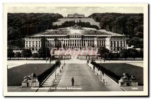 Cartes postales Gesanatansicht Von Schloss Schonbrunn