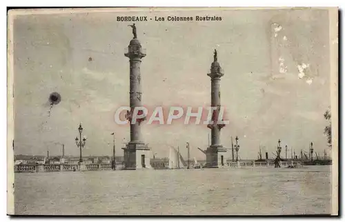 Cartes postales Bordeaux Les Colonnes Rostrales