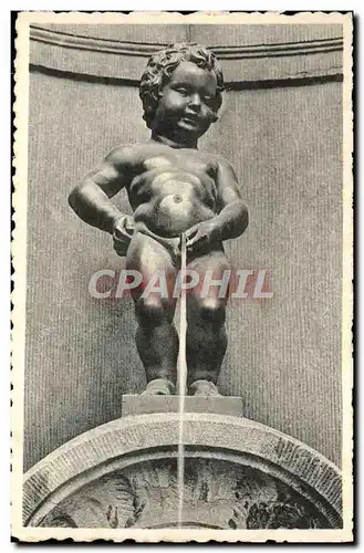 Cartes postales Bruxelles Manneken Pis