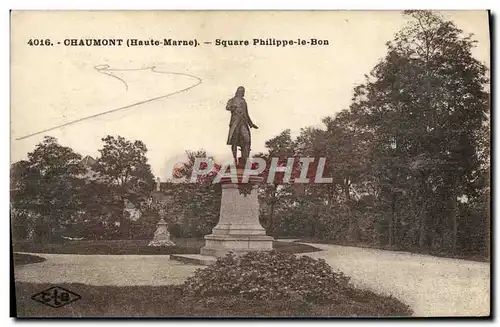 Cartes postales Chaumont Square Philippe Le Bon
