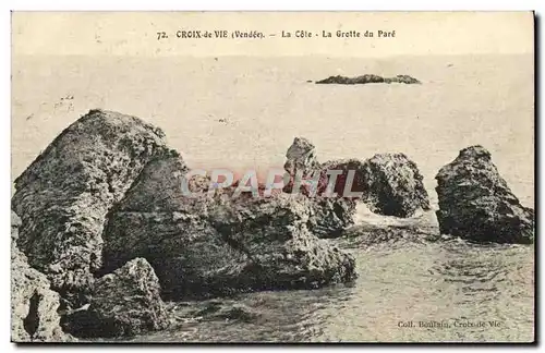 Cartes postales Croix de Vie La Cote La Grotte Du Pare