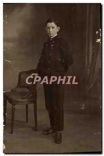 CARTE PHOTO Enfant St Brieuc