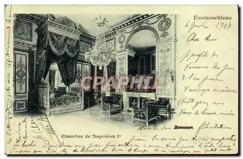 Cartes postales Fontainebleau Chambre De Napoleon 1er