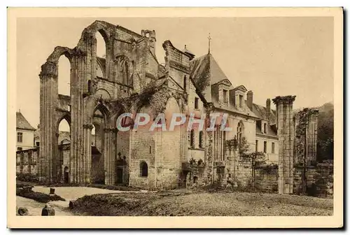 Cartes postales Abbaye De Saint Wandrille Ruines De I&#39Eglise Abbatiale