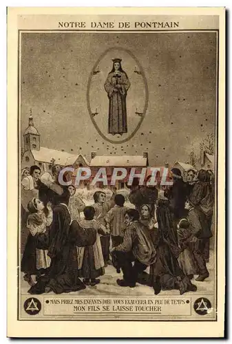 Cartes postales Notre Dame De Pontmain