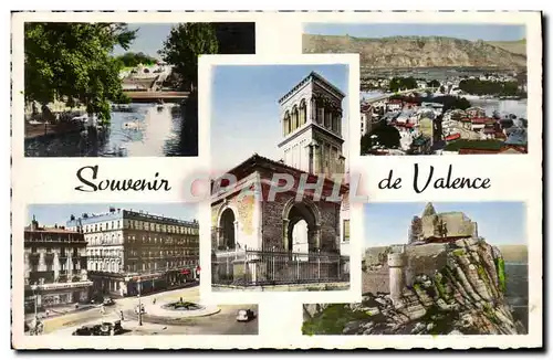 Moderne Karte Souvenir De Valence Pare Jauvet Vue Generale Sur le Rhone