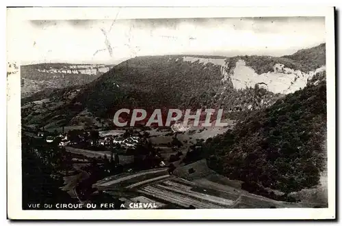 Moderne Karte Vue Du Cirque Du Fer A Cheval