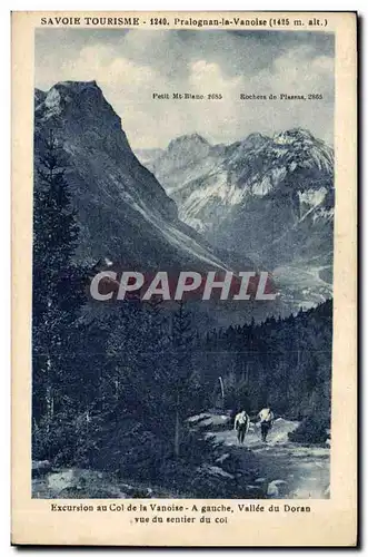 Cartes postales Savoie Tourisme Pralognan La Vanoise Excursion Au ColDe La Vanoise