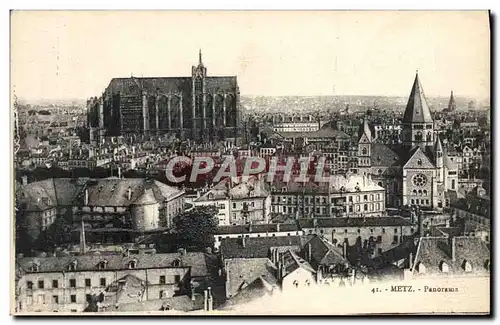 Cartes postales Metz Panorama