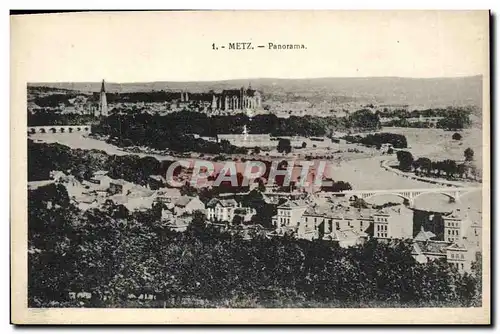 Cartes postales Metz Panorama