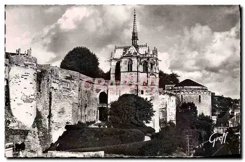 Cartes postales moderne En Touraine Amboise La Chapelle Et La Montee Du Chateau