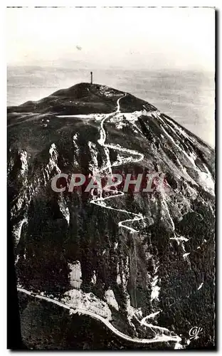 Cartes postales moderne L&#39Autoroute A Gauche Et La Voie Romaine Du Puy De Dome Partant Du Col De Ceyssat