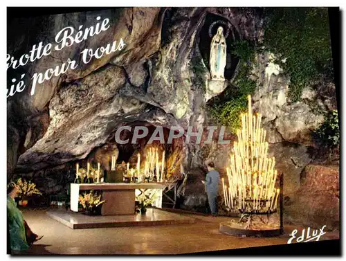 Cartes postales moderne Lourdes La Grotte Miraculeuse