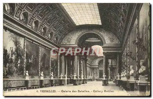 Ansichtskarte AK Versailles Galerie Des Batailles