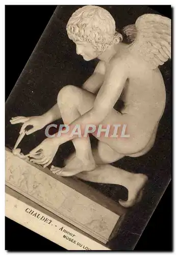 Cartes postales Chaudet Amour Musee Du Louvre Paris