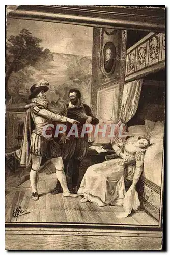 Cartes postales Pau Tapisserie Du Chateau Evanouissement de Gabrielle d'Estree