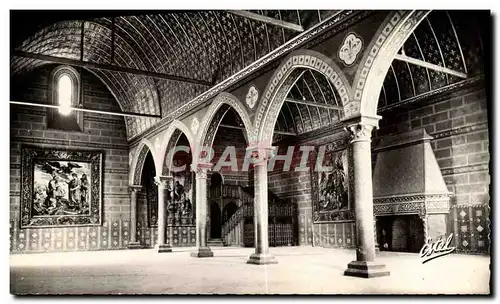 Moderne Karte Chateau de Blois la salle des Etats