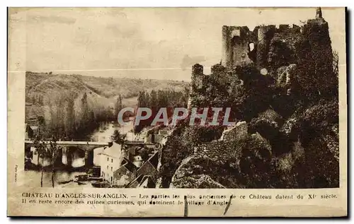 Cartes postales Chateau D&#39Angles Sur Anglin
