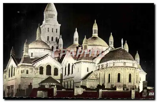 Cartes postales moderne Perigueux La Cathedrale Saint Front illuminee